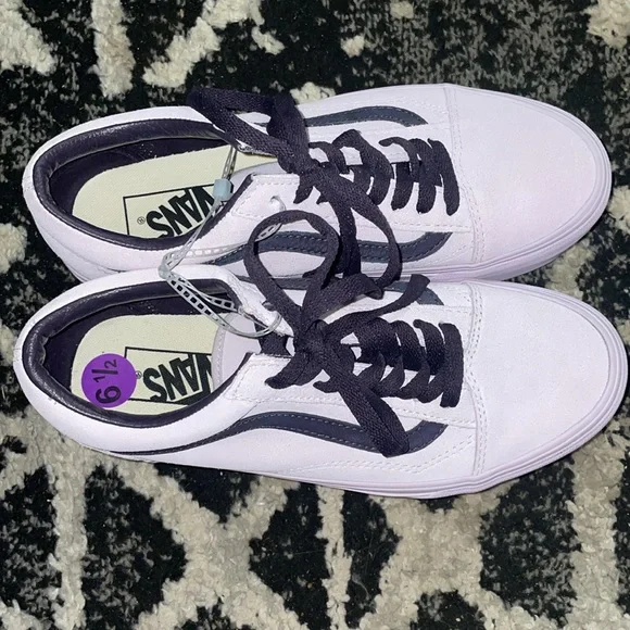 •VANS•NWT LAVENDER SUEDE STACKFORM LOW TOP OLD SKOOL SNEAKERS SIZE 8 - Picture 9 of 10